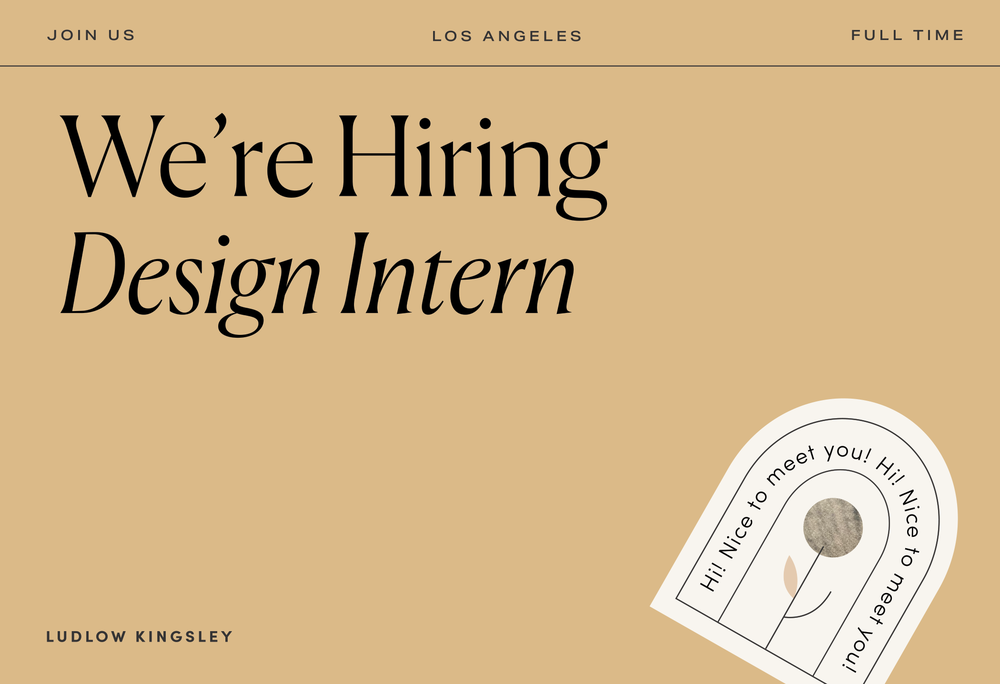 Hi Interns!